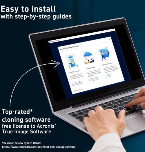 Crucial Crucial 2TB P3 Plus NVMe PCIe 4.0 M.2 Internal SSD | CT2000P3PSSD8 - product view 2 of 5