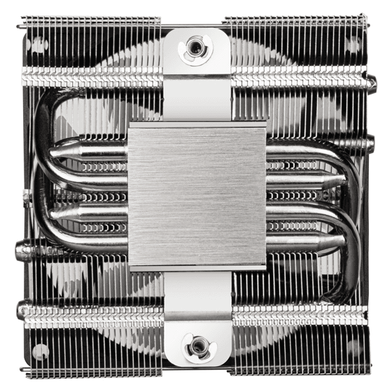 Silverstone Silverstone Hydrogon H90 ARGB Horizontal CPU cooler, with 4 heat-pipes and 92mm PWM ARGB fan, 11 blade, Spring screw, 10 ARGB LEDS, Anti-vibrational rubber | SST-HYH90-ARGB - product view 2 of 7