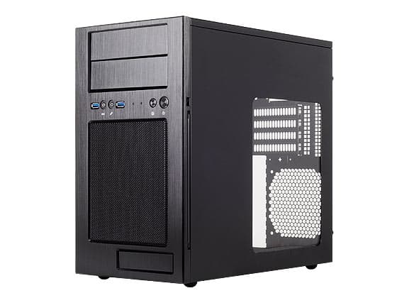 Silverstone Tek Micro-ATX Mini-DTX Mini-ITX Mid Tower Computer Case | TJ08-E thumbnail 4