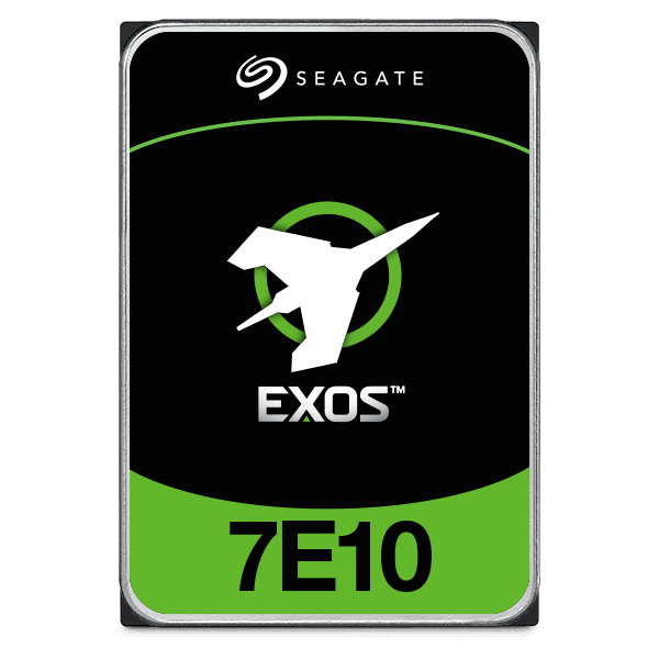 Seagate Seagate Exos 7E10 8TB Hard Drive, 512E/4kn SATA / 600 Interface, 7200rpm, 3.5" Form Factor, 256MB Cache, 263 MB/s Maximum Sustained Transfer Rate | ST8000NM017B - product view 2 of 2