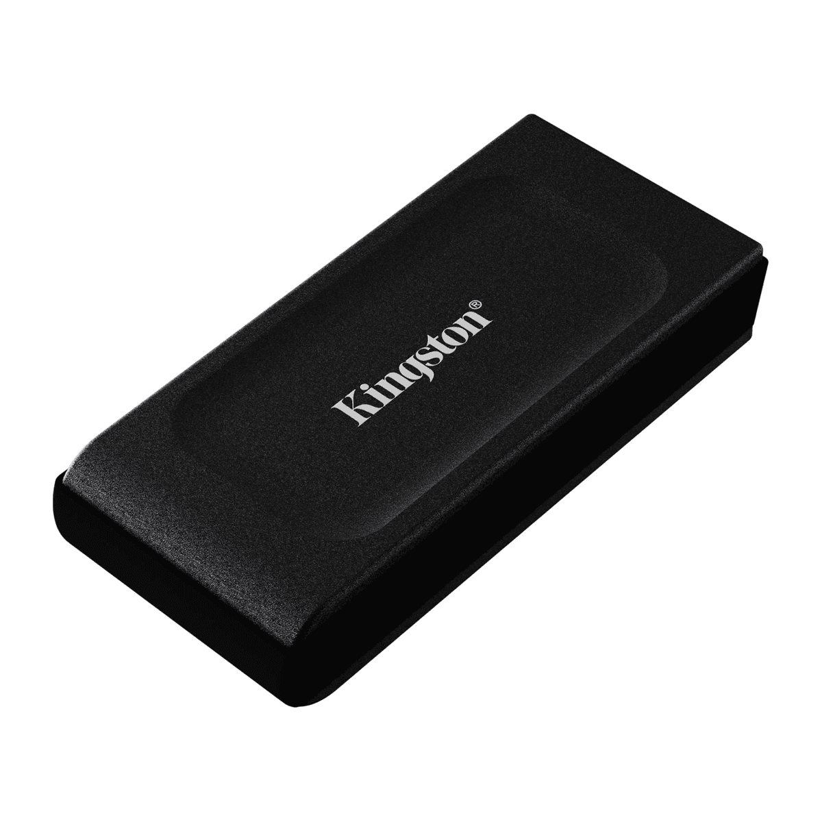 Kingston Kingston XS1000 External SSD, 1TB Capacity, 1050MB/s Read, 1000MB/s Write, USB-C to USB-A Cable, USB 3.2 Gen 2, Metal + Plastic Casing Material, Black | SXS1000/1000G - product view 1 of 3