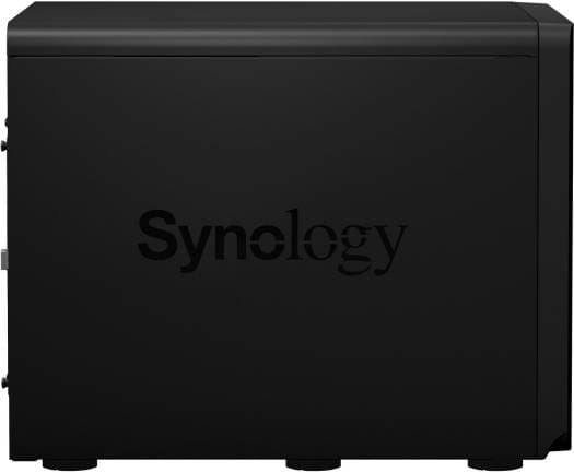 Synology DX1222 12-Bay Expansion Unit, 12 x 3.5" or 2.5" SATA Drive Bays, 1 x Mini-SAS HD Port, Supports Hard Drives and SSDs, Seamless Storage Expansion, For DS3622xs+ & DS2422+, Black | DX1222