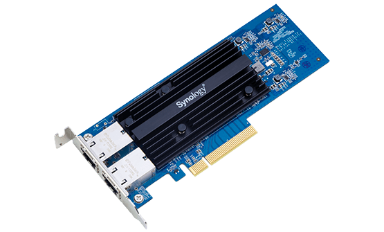 Synology Synology E10G18-T2 10GB NW CARD W 10GBASE T-PORTS :: (Enterprise Computing > Network Cards & Adapters) - product view 2 of 5