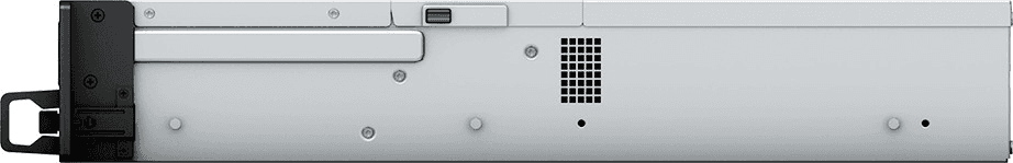 Synology Synology Rack Station RS2421+ 12-Bay Diskless Network Attached Storage, 4-core 2.2 GHz Frequency, Rackmount 2U, 4 x Gigabit Ethernet Ports, Up to 1154 MB/s Sequential Write Speed | RS2421+ - product view 3 of 4
