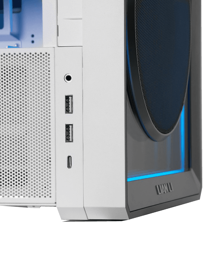 Creator & Gaming PC, Intel Core Ultra 9 285K, AORUS Stealth ICE RTX 5090 32GB, 64GB DDR5, 2TB Gen5 SSD, Lian Li Edge 1200W White - product view 3 of 5