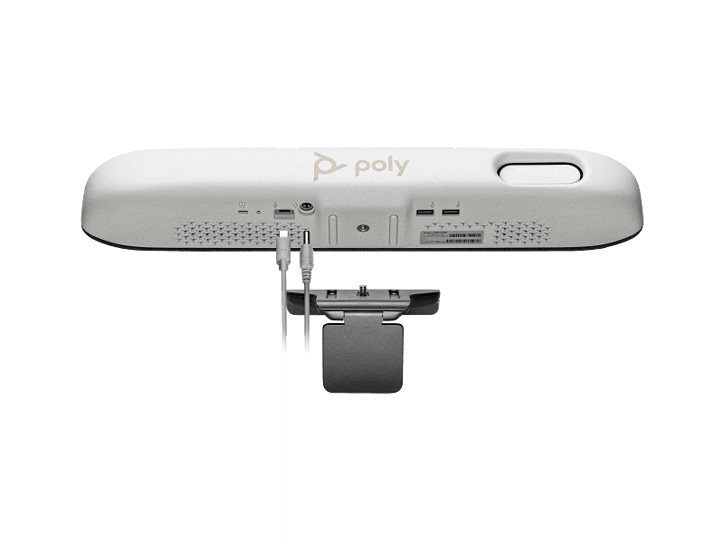Hp HP Poly Studio R30 USB Video Bar With Poly DirectorAI Smart camera, 8 MP Camera 5x (without tracking); 4x (with auto tracking),  USB Type-C, 2x USB 2.0, Bluetooth 4.2, WiFi | 842D2AA#ABU - product view 3 of 4