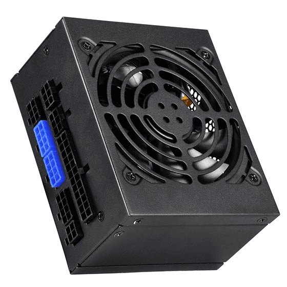 Silverstone SilverStone SX700-G SFX Fully Modular 700W 80 PLUS Gold Power Supply, Active PFC, Silent FDB Fan, Black | SST-SC700-G - product view 3 of 9