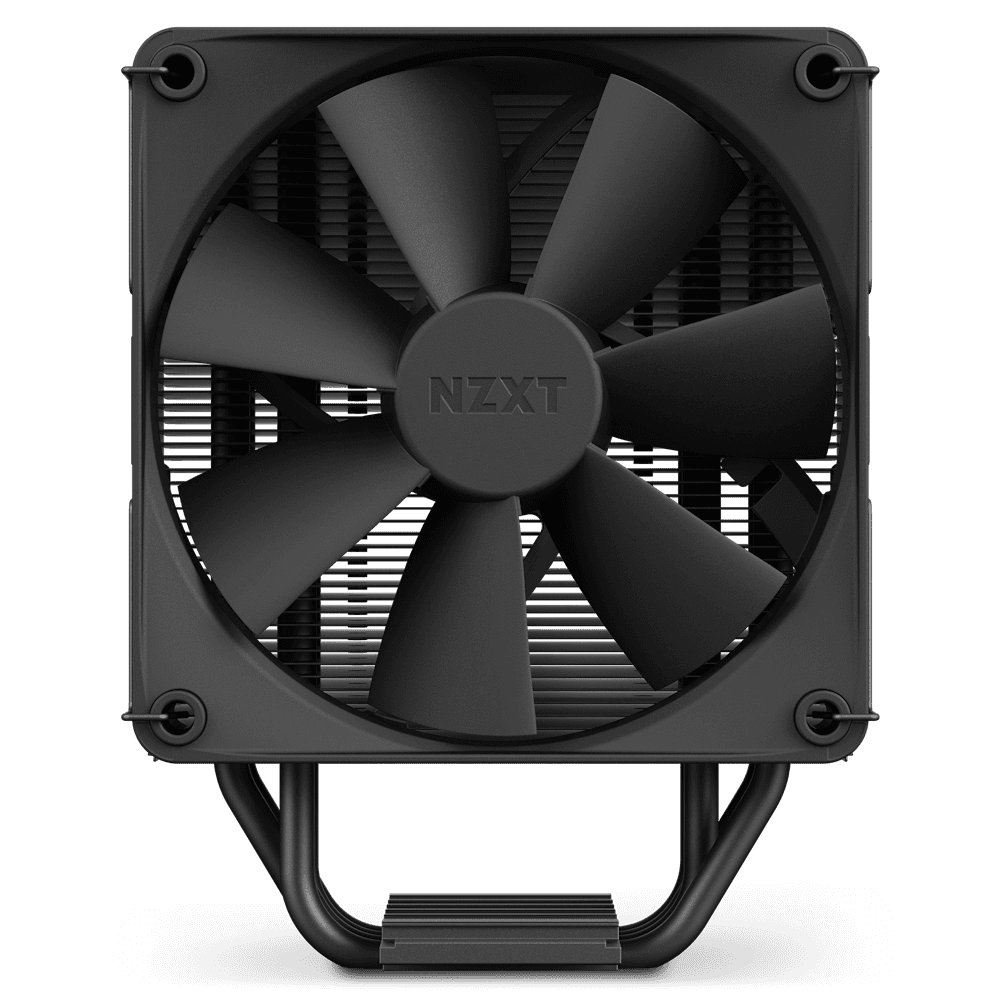 NZXT NZXT T120 CPU Air Cooler, 4 Conductive Copper Heat Pipes, 120mm F120 Fan, 27.5dBA Noise, 4-Pin PWM Connector | RC-TN120-B1 - product view 2 of 6