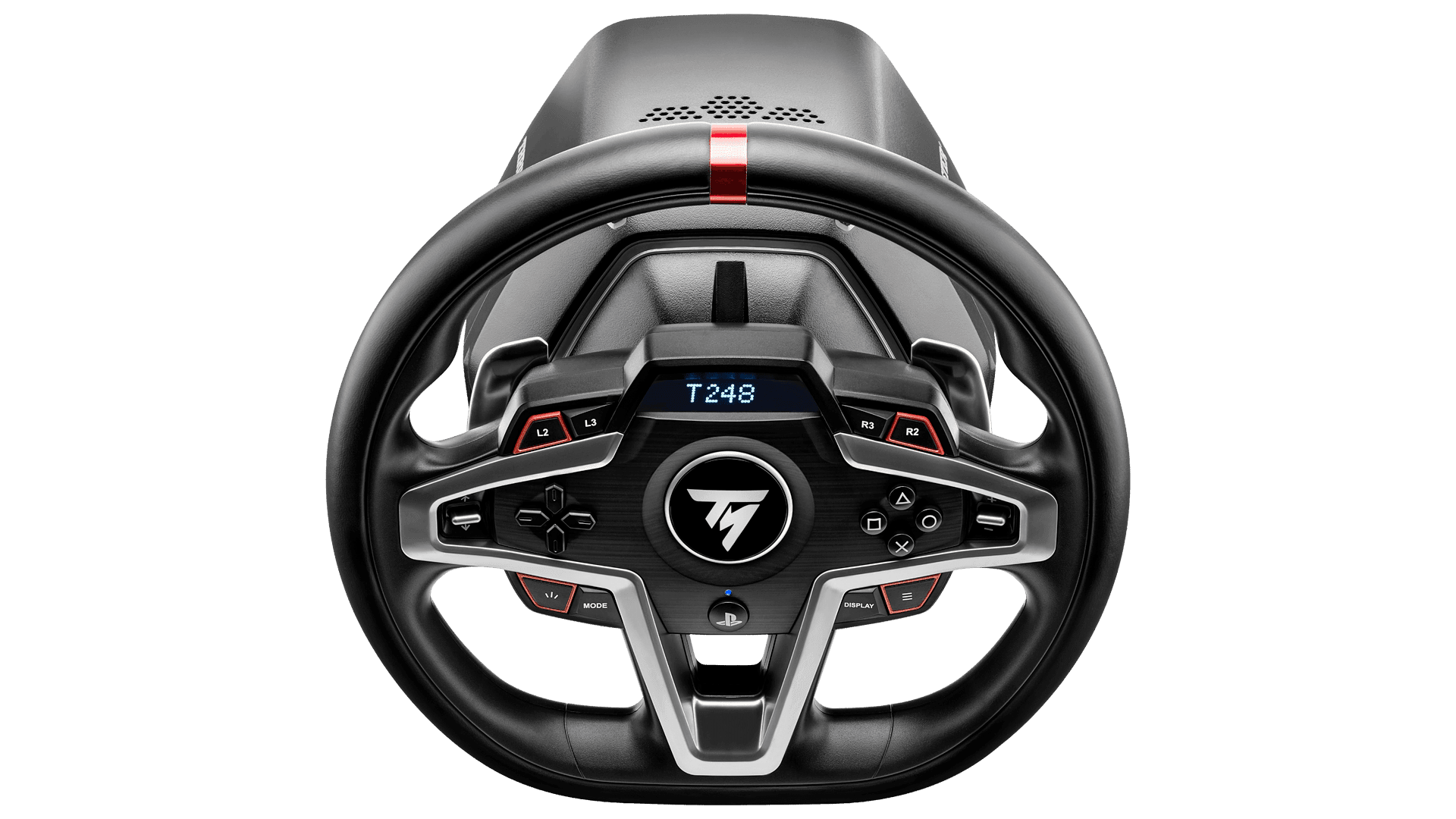 Thrustmaster Thrustmaster T248 Simulated Racing Wheel, T3PM Magnetic Pedal Set, officially licensed for PlayStation 5 & PlayStation 4, PC, H.E.A.R.T Magnetic Technology - product view 3 of 4