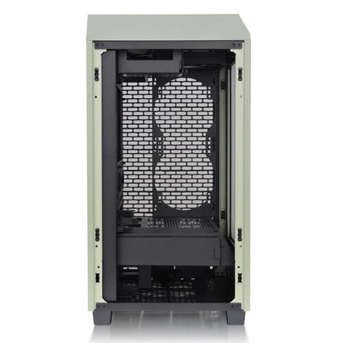 Thermaltake Thermaltake The Tower 200 Matcha Green Mini Computer Case, SPCC+Tempered Glass Material, Up to 280mm Cooler Supports, Up to 4x Fans Support, Removable Dust Filter, Matcha Green | CA-1X9-00SEWN-00 - product view 3 of 6