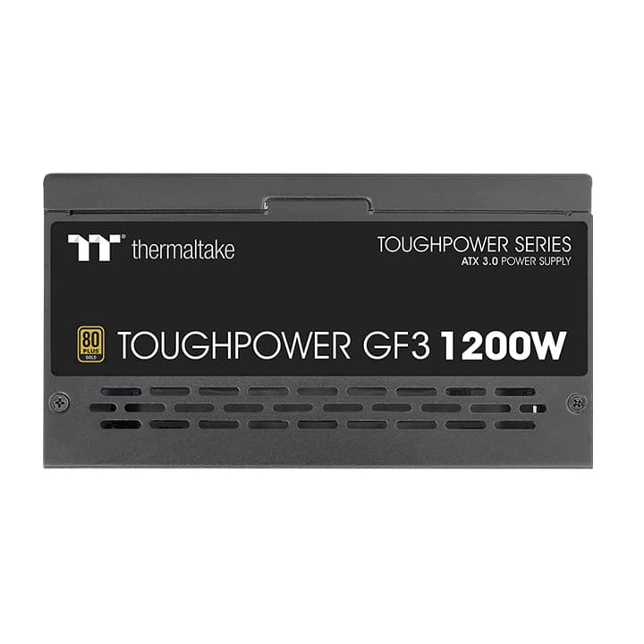 Thermaltake Thermaltake TOUGHPOWER GF A3 Gold 1200W PSU, True 600W 12VHPWR Connectors on PSU & NVIDIA RTX 40 Series, ATX 3.0/PCI-E 5.0, 80+ Gold, SLI/Crossfire Ready, Black | PS-TPD-1200FNFAGK-H - product view 2 of 7