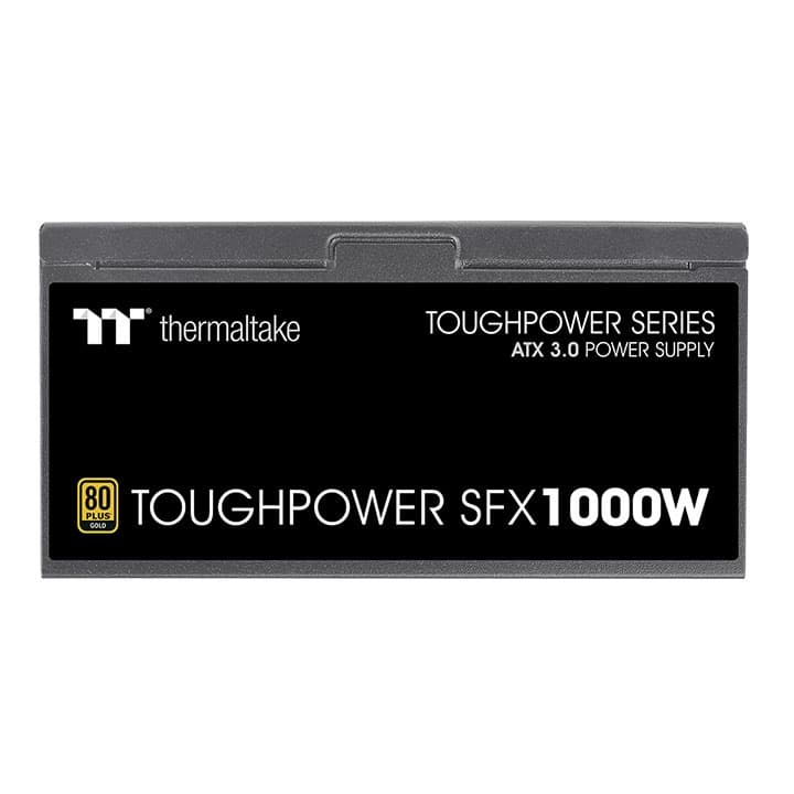 Thermaltake Toughpower SFX 1000W Gold - TT Premium Edition Power Supply, 1000W, Platinum 80 PLUS Efficiency, 9cm FDB Fan, Active PFC, PCIe Gen 5.1 Ready, ATX 3.1 Standard, TT Premium Edition, Black | PS-STP-1000FNFAPK-1 - product view 1 of 6