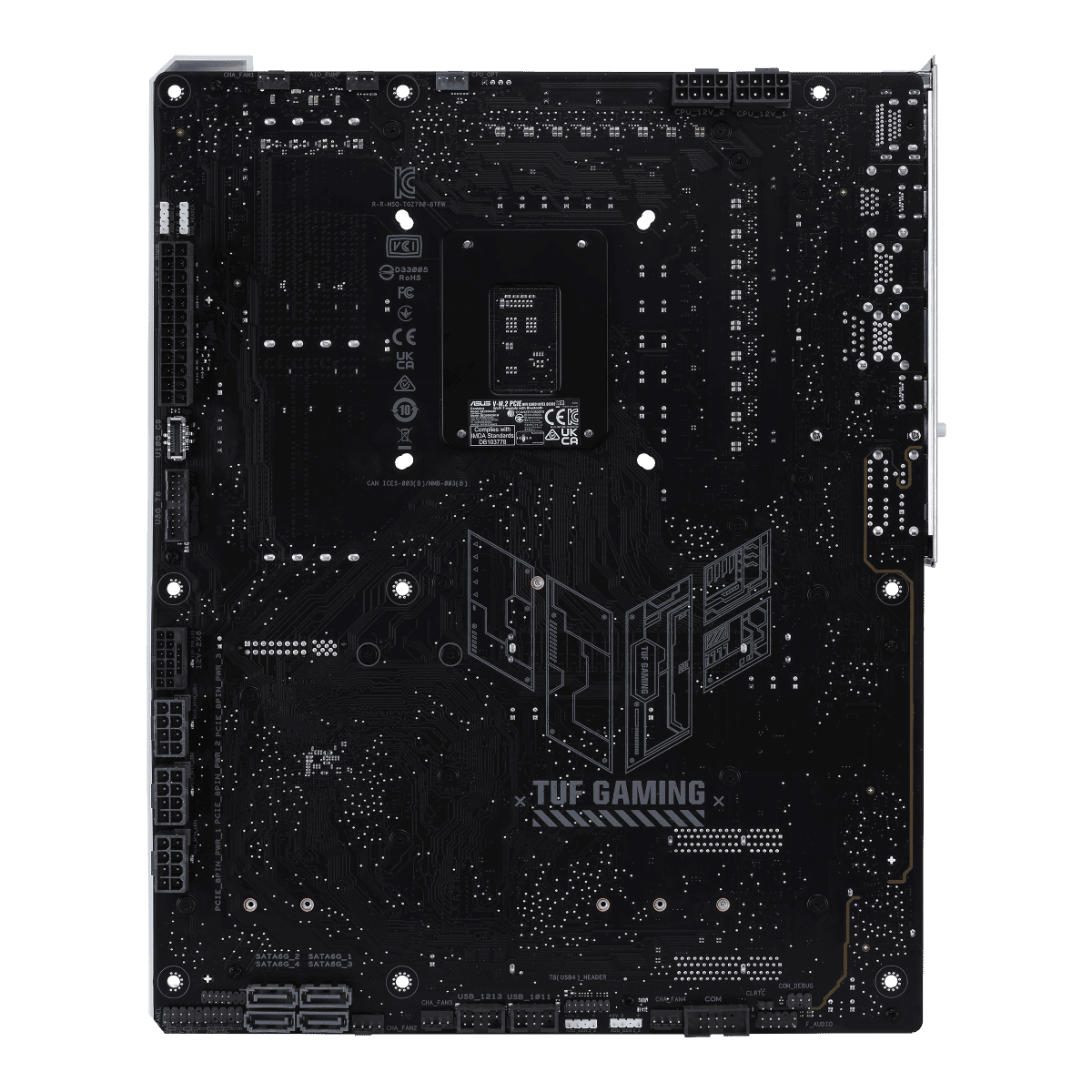 Asus ASUS TUF GAMING Z790-BTF WIFI DDR5 Motherboard, Intel Z790 Chipset, 4 x DIMM slots, Max. 192GB, DDR5 7200(OC), Advanced BTF with graphics card high-power slot, Hidden-connector design for clean cable management, WiFi 7 with ASUS WiFi | 90MB1GU0-M0EAY0 - product view 1 of 6