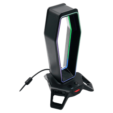 Twisted Minds TM-HS-502 RGB Scorpion Headset Stand Black, 1.5M Power cable length, USB 2.0