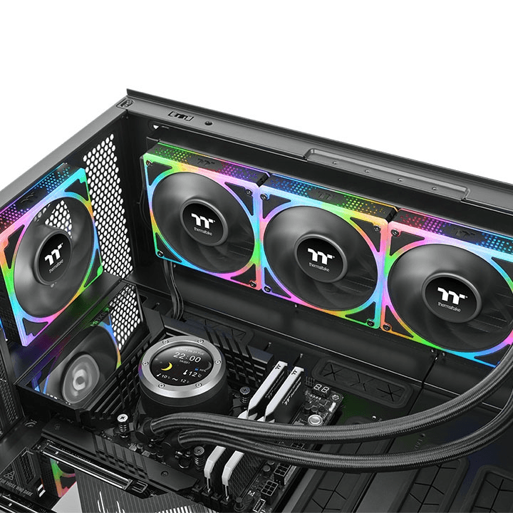 Thermaltake Thermaltake TOUGHFAN EX 120 ARGB Sync PC Cooling Fan (3-Fan Pack) | CL-F210-PL12SW-A - product view 2 of 6
