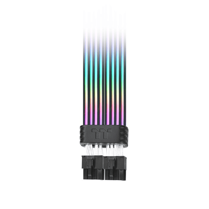 Thermaltake Thermaltake Tt Mod 8-pin ARGB Power Extension Cable, 54 LEDs, Transparent Illumination Tube, 16AWG High-Quality Wire, 5V ARGB Sync | AC-082-CN1NAN-A1 - product view 3 of 4