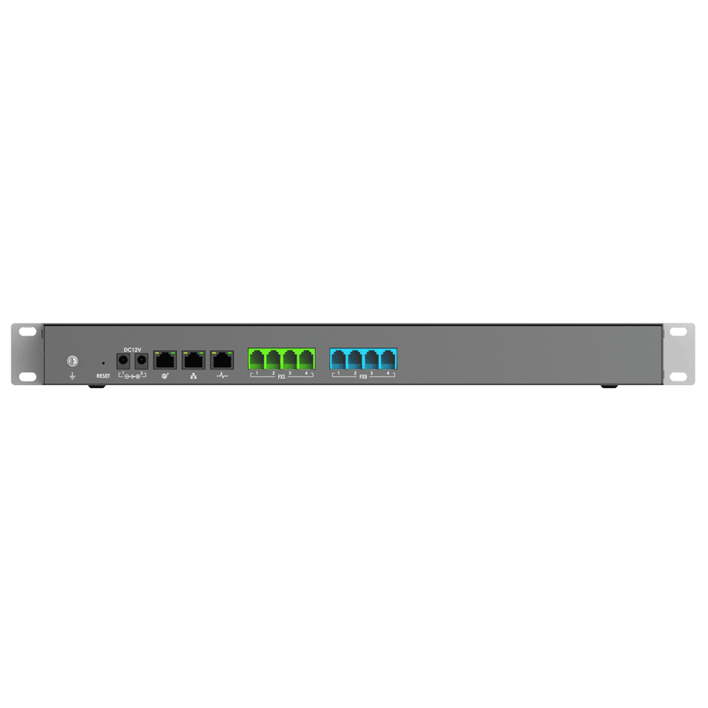 Grandstream Grandstream IP PBX Audio Only User Voice System, Supports Up To 1500 Users and Up To 200 Concurrent Calls, Built-in Instant Messaging, Audio Conferencing, Compatible With GDMS | UCM6304A - product view 2 of 3