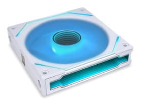 LIAN LI LIAN LI SL-INF 120 White Single Case Fan, 1 ?? 4-PIN PWM + 3-PIN ARGB, Fluid Dynamic Bearing (FDB) | UF-SLIN120-1W WHITE - product view 2 of 3
