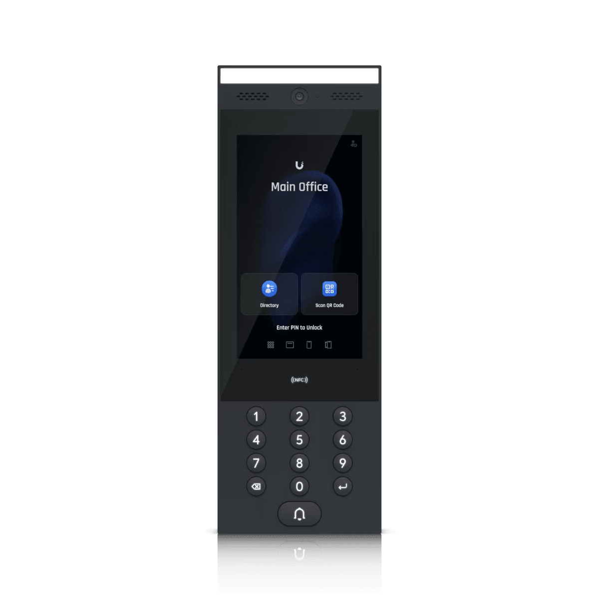 Ubiquiti Unifi UA-Intercom Indoor/outdoor Intercom Terminal, Managing Residential & Commercial Building Entry Requests - product view 1 of 5