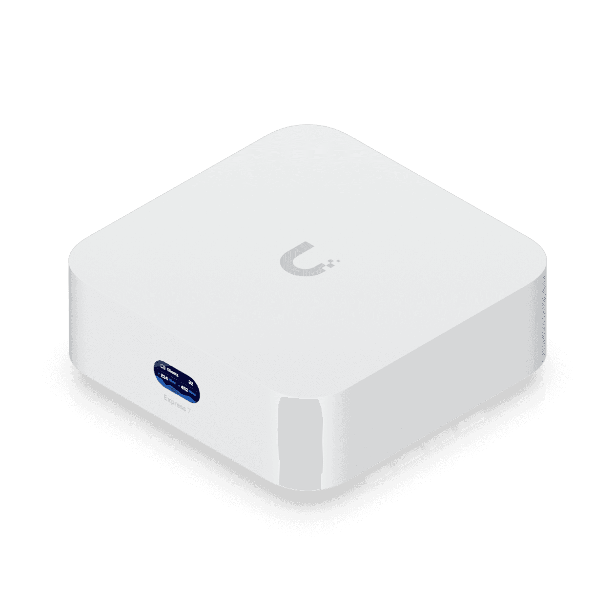 Ubiquiti UniFi UX7 Express 7 Mesh-scalable, super-compact 10G Cloud Gateway, Integrated WiFi 7, 10 GbE RJ45 WAN Ports, 300+ Users | UX7 - product view 3 of 5