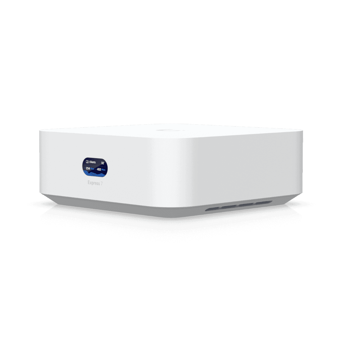 UniFi UX7 Express 7 Mesh-scalable, super-compact 10G Cloud Gateway, Integrated WiFi 7, 10 GbE RJ45 WAN Ports, 300+ Users | UX7