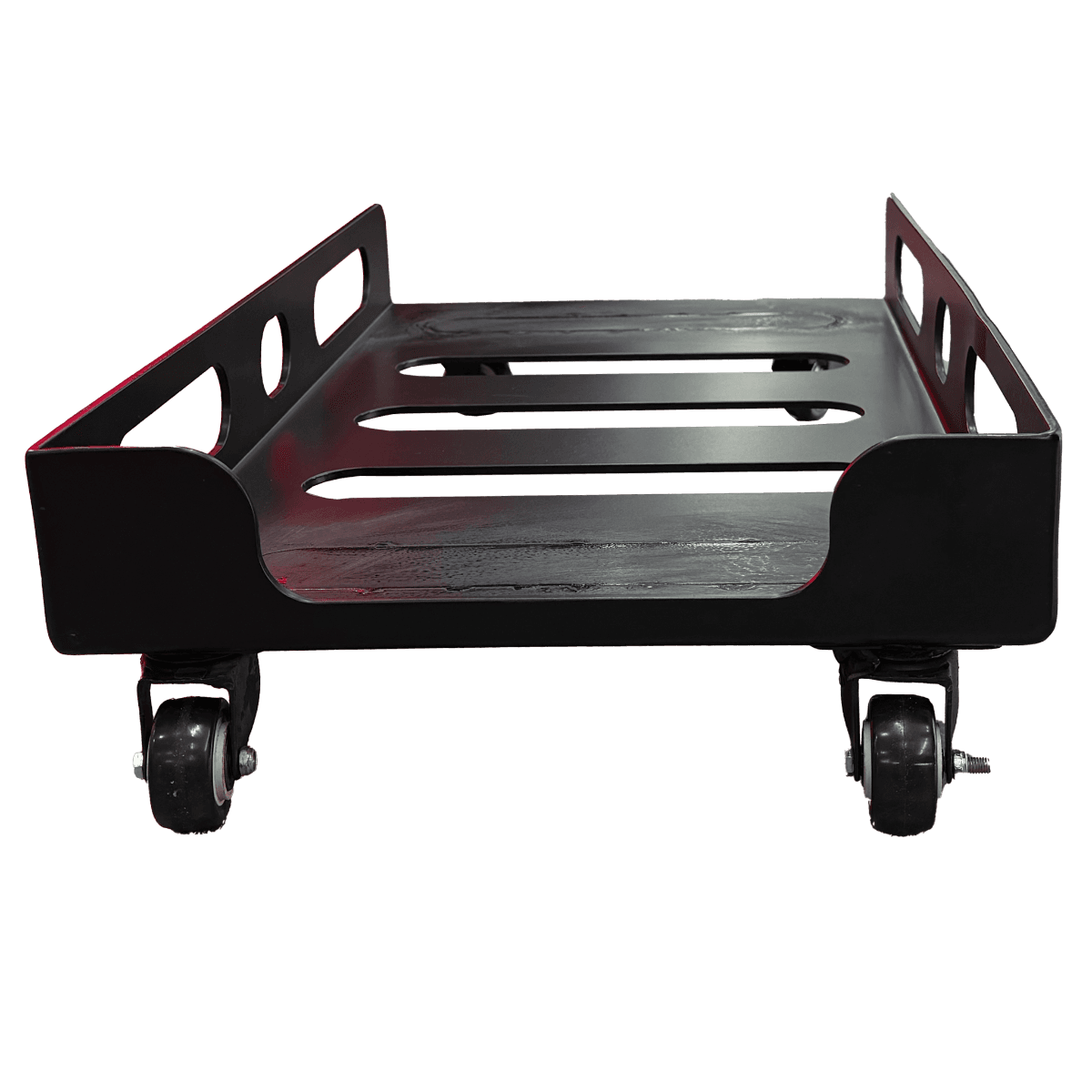 Nanotech Heavy Duty (Cpu Holder) - Metal Rolling CPU Stand with Wheels, 100kg Weight Capacity, Heavy Duty Desktop Computer Tower Cart with Ventilation, Heavy Duty CPU Trolley with Castor Wheels Computer Floor Stand Trolley CPU Stand CPU Holder Trolley CPU Holder. - product view 2 of 5
