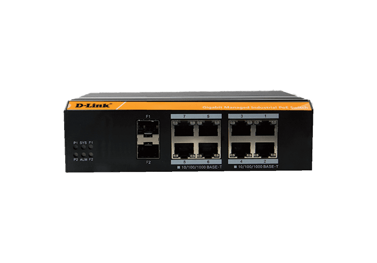 D-LINK / DGS-F3008P-2S / 8 PORT GIGABIT ( 8 POE - 120 WATT ) + 2 SFP LAYER 2 GIGABIT OUTDOOR MANAGED INDUSTRIAL SWITCH – Buy Online