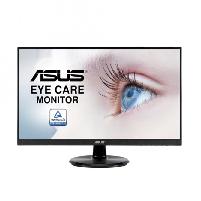 Asus ASUS VA24DQ Eye Care Monitor ??? 23.8 inch, Full HD, IPS, Frameless, 75Hz, Adaptive-Sync/FreeSync???, Low Blue Light, Flicker Free, Wall Mountable, 90LM054P-B01370 - product view 2 of 5