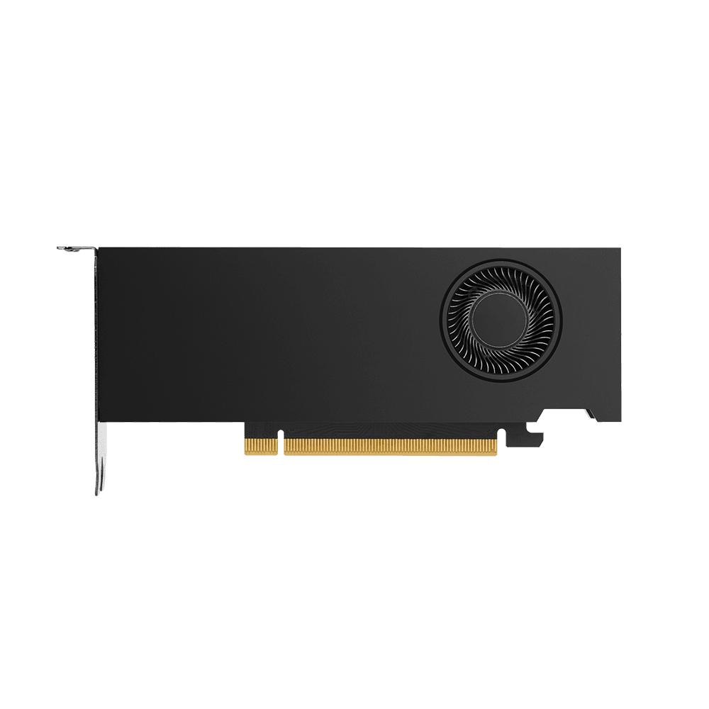 PNY PNY Nvidia RTX A2000 12GB GDDR6 Graphics Card, 3328 Cuda Cores, 8nm Process Size, 6001 MHz Memory Clock, 192 Bit, 288 GB/s Bandwidth, PCI Express 4.0 x16, Active Fansink | VCNRTXA2000-12GB-SB - product view 1 of 4