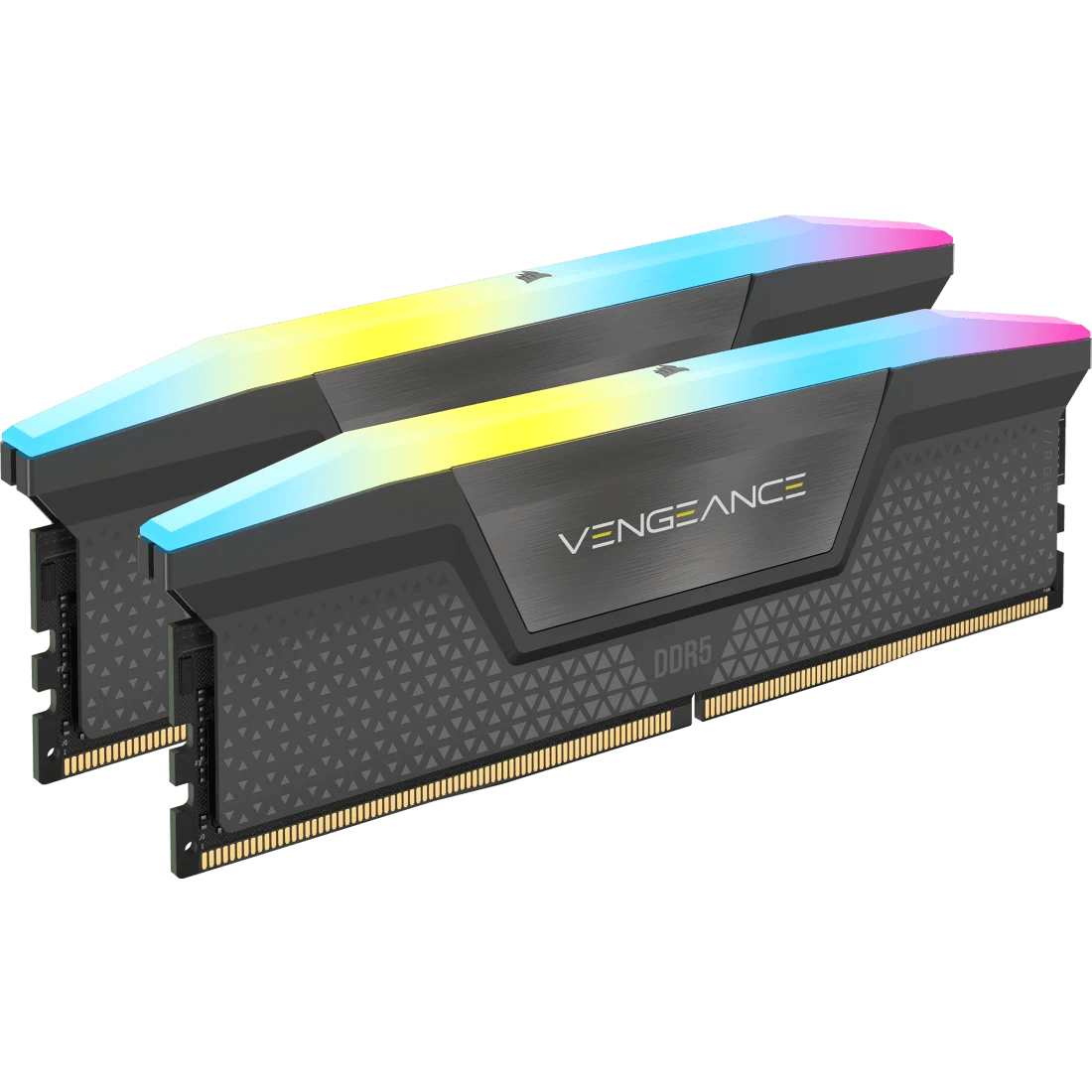 Corsair VENGEANCE RGB 32GB (2x16GB) DDR5 DRAM Memory Kit, 6000MT/s CL36 AMD EXPO & Intel XMP, Black | CMH32GX5M2E6000Z36 – Buy Online