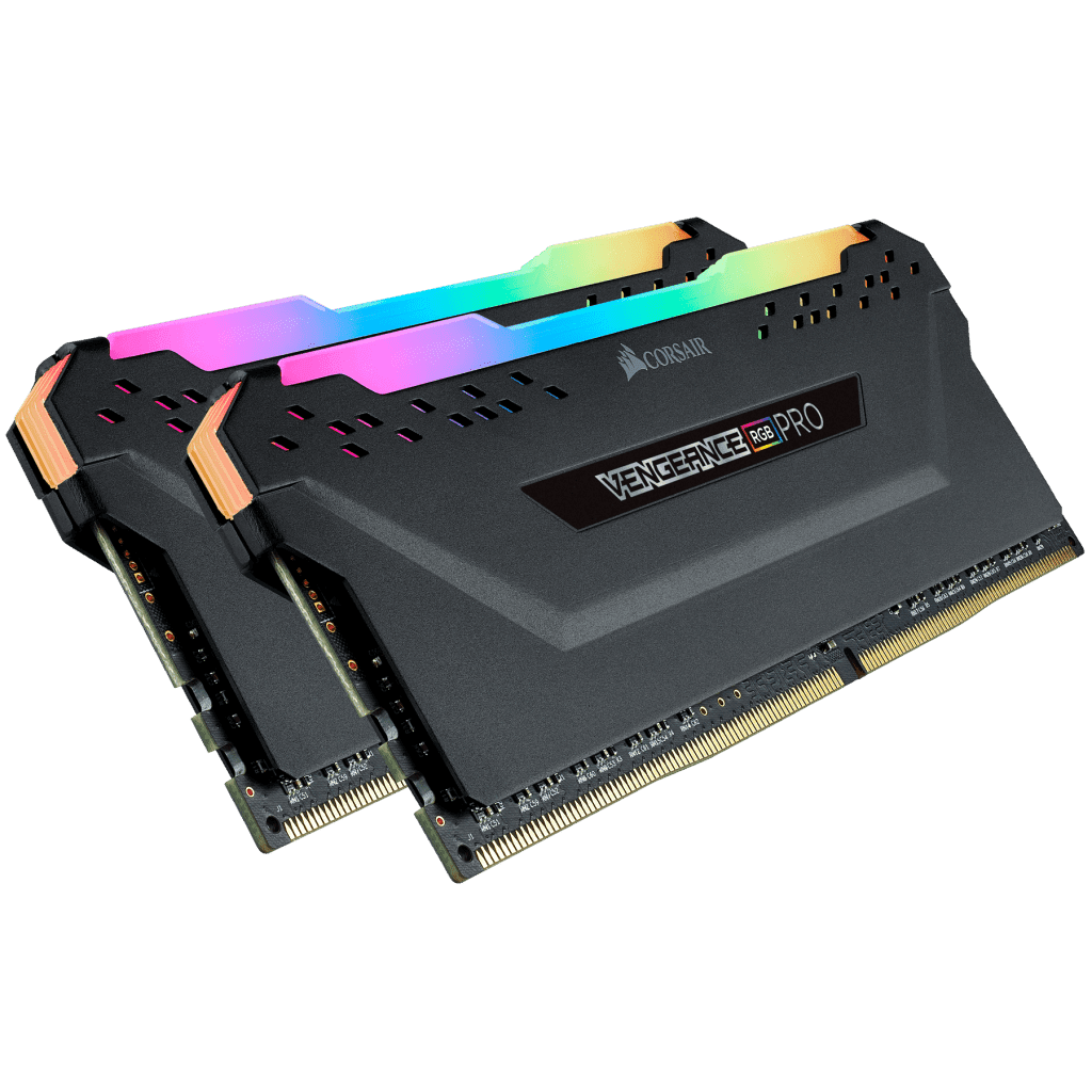 Corsair Corsair Vengeance RGB Pro 32GB (2 x16) DDR4 3600MHz RAM Desktop Memory | CMW32GX4M2D3600C18 - product view 2 of 5