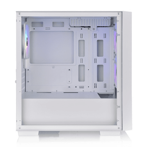 Thermaltake Thermaltake Versa H16 TG ARGB Micro Tower Case, Tempered Glass and Mesh Panel, 3x 120mm ARGB Lite Fans, Motherboard upto Micro ATX, Radiator Upto 280mm, White | CA-1Y8-00S6WN-01 - product view 3 of 5