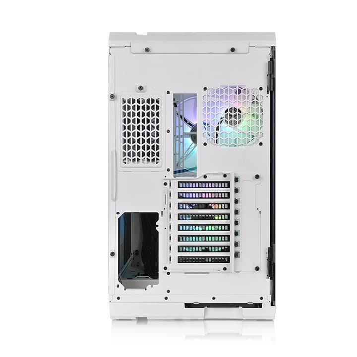 Thermaltake Thermaltake View 51 Tempered Glass ARGB Edition Full-Tower Chassis - Snow White Edition, 3x Pre Installed Fans, 3 x Tempered Glass (4mm thickness), support motherboards up to E-ATX | CA-1Q6-00M6WN-00 - product view 3 of 6