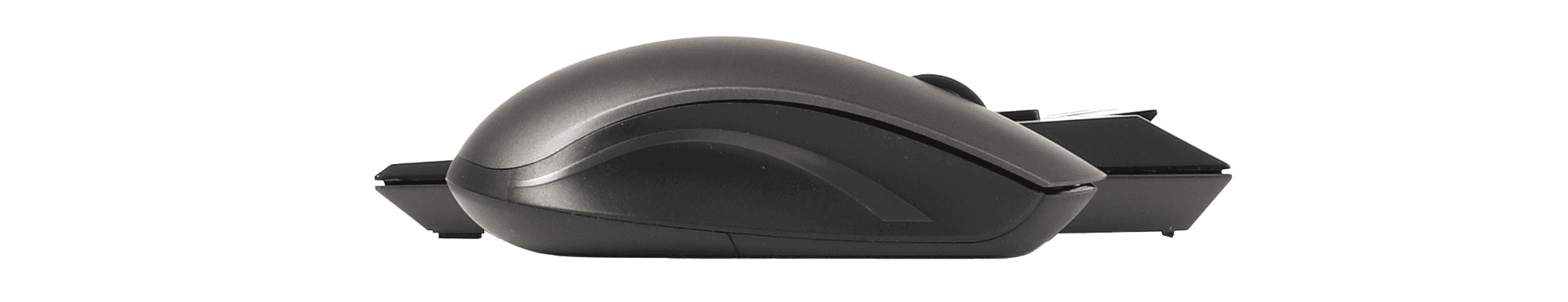 Rapoo Rapoo 8200M multi-mode wireless keyboard & mouse Black, (Arabic & English) Blutooth. - product view 2 of 5