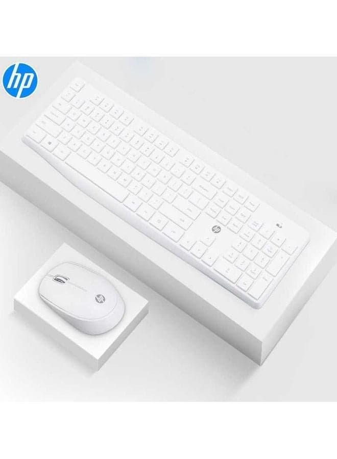 Hp HP CS10 Wireless Keyboard and Mouse Combo, 2.4 GHz Wireless Connection, Professional Optical Sensor, Optimized Keys, White | CS10 - product view 3 of 3
