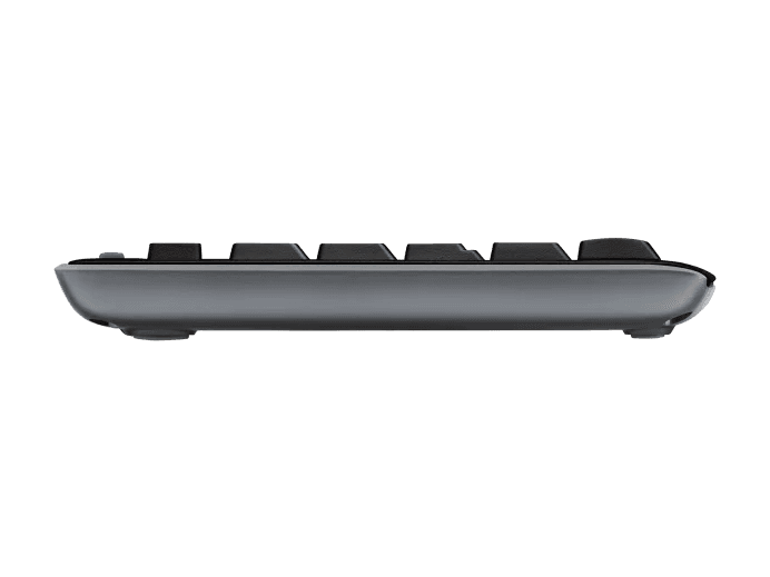 Logitech Logitech MK270 Full-size wireless combo Keyboard and Mouse, English Arabic Layout, Long Battery Life, 1000 DPI Resolution, Multimedia Keys, Compact Design, Black | 920-004519 - product view 3 of 5