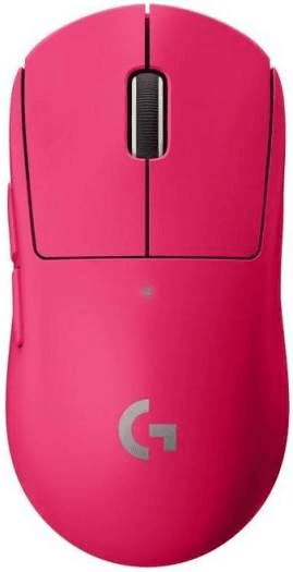 Logitech Logitech G Pro X Superlight Wireless Mouse, 2.4 GHz Connectivity, 40G Acceleration, 25600DPI Hero Optical Sensor, Up To 70 Hour Battery Life, 5 Buttons, Windows and Mac Compatible, Pink | 910-005957 - product view 2 of 4