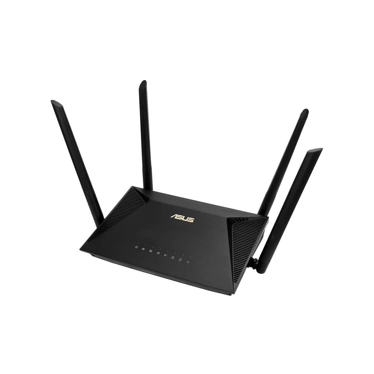 Asus ASUS RT-AX53U AX1800 WiFi 6 Router, 1800Mbps Speed, 4 Gigabit Ports, MU-MIMO and OFDMA, AiProtection Classic Security | 90IG06P0-MO3500 - product view 2 of 5