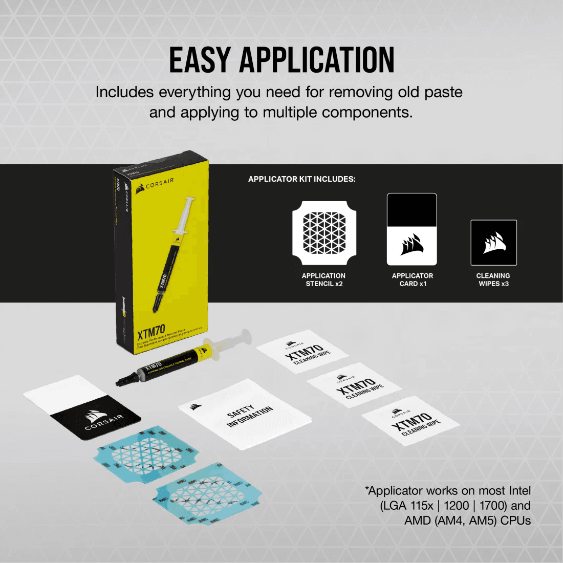 Corsair Corsair XTM70 Extreme Performance Thermal Paste, - product view 3 of 4