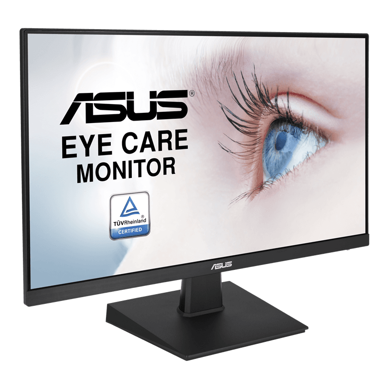 Asus ASUS VA27EHE Eye Care Monitor ??? 27 inch, Full HD, IPS, Frameless, 75Hz, Adaptive-Sync/FreeSync???, Low Blue Light, Flicker Free, Wall Mountable  3 YEAR WARRANTY - product view 3 of 5