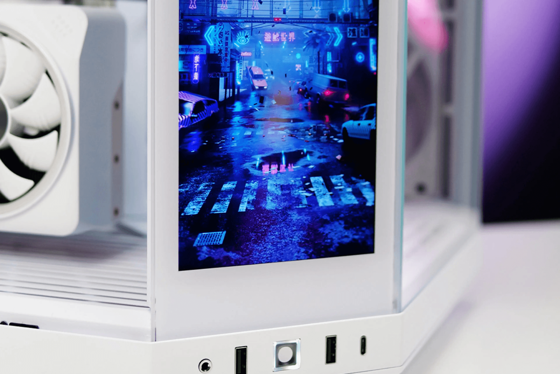 Nanotech Project 4080 Y70 Edition Gaming PC, Core i9 24 Cores, 32 Threads, RTX 4080 SUPER 16GB, 2TB NVMe SSD, 64GB RAM (2x32GB) DDR5 6000MT/s, 1300W, ARGB Liquid CPU Cooler, WiFi+BT - product view 2 of 10