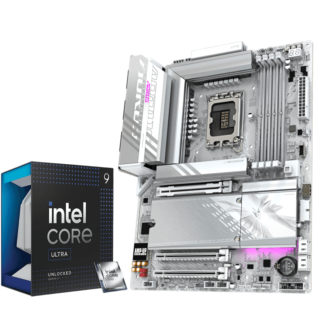 Intel Core Ultra 9 285K Processor X Z890 AORUS ELITE WIFI7 ICE Motherboard  | Ultra Series Combo – Buy Online