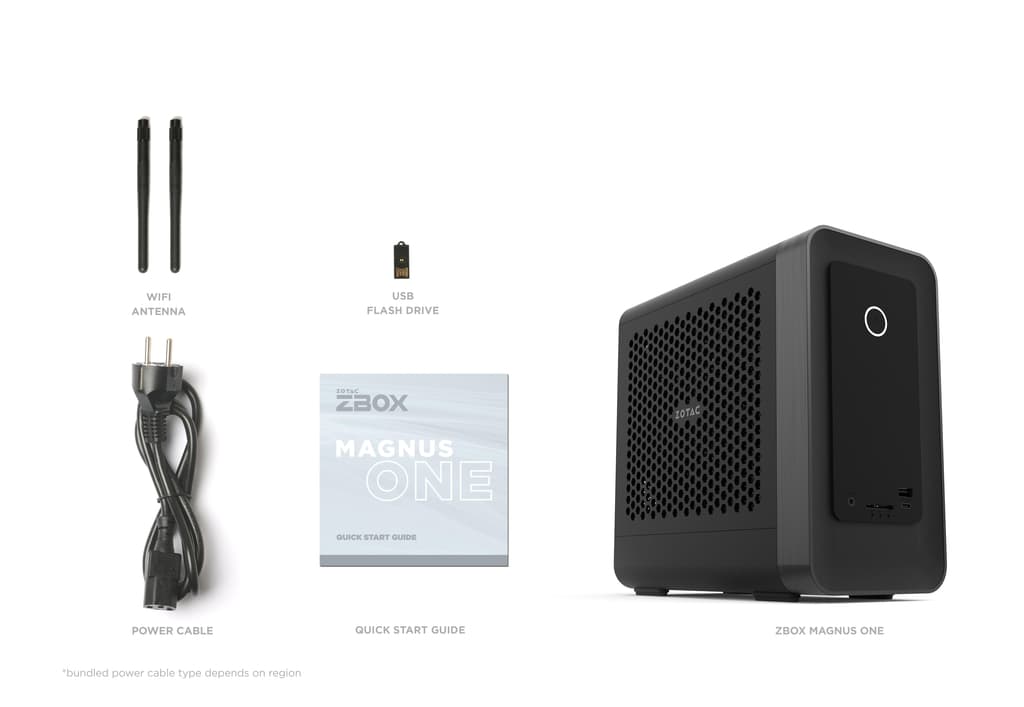 ZOTAC ZOTAC ZBOX,SFF, i7-10700, RTX 4060, 2x DDR4 SODIMM SLOT, M.2 SSD SLOT, 2.5" SATAIII BAY, WIFI, BT, 2.5G LAN, GLAN, 3x DP, HDMI, EU+UK PLUG | ZBOX-ECM74060C-BE - product view 3 of 4