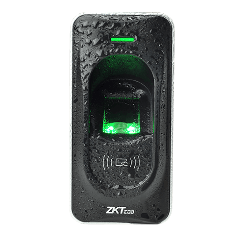 ZKTECO FR1200 Waterproof Fingerprint Reader with RS485 Communication Interface, IP65 Rated Rugged Structure