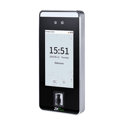 ZKTeco ZKTeco SpeedFace-V5L Time Attendance and Access Control, Automatic Status Switch, 5-inch touch LCD | F23110389 - product view 3 of 3