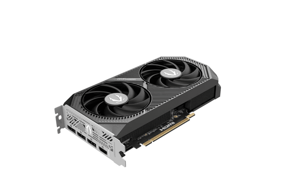 ZOTAC ZOTAC GAMING GeForce RTX 5060 Ti 8GB Twin Edge OC Graphic card, 8GB GDDR7, 128-bit 28 Gbps, 2602 MHz Engine Clock, SFF-Ready, NVIDIA Blackwell architecture and DLSS 4 | ZT-B50610H-10M - product view 2 of 6