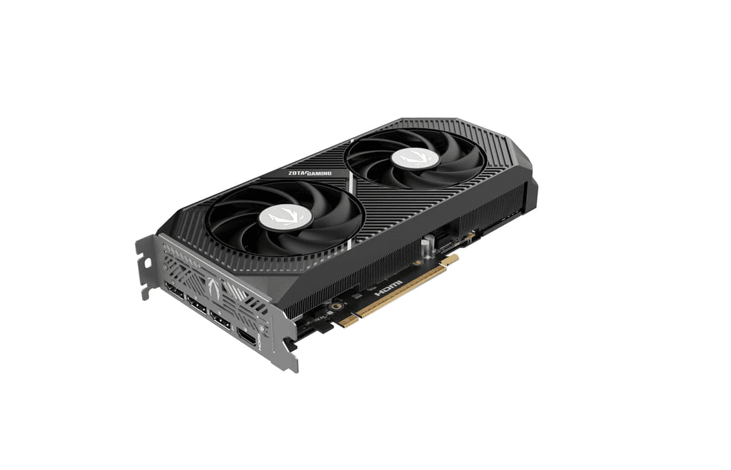 ZOTAC ZOTAC GAMING GeForce RTX 5070 Twin Edge Graphic card, 12GB GDDR7, 192-bit 28 Gbps, 6144 CUDA Cores, 2512 MHz Engine Clock, NVIDIA Blackwell architecture and DLSS 4 | ZT-B50700E-10P - product view 3 of 6