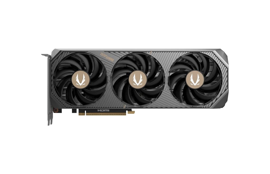 ZOTAC ZOTAC GAMING NVIDIA GeForce RTX 5070 SOLID OC Graphic card, 12GB GDDR7, 28 Gbps, 192-bit, 6144 CUD Cores, Max Boost 2542 MHz SPECTRA RGB Lighting | ZT-B50700J-10P - product view 2 of 7
