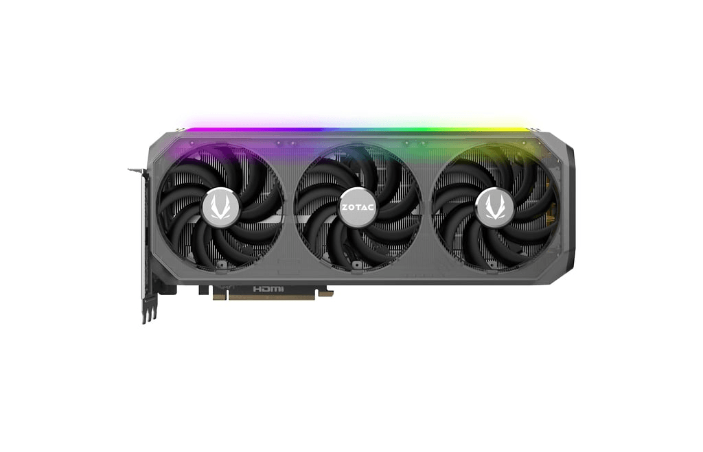 ZOTAC ZOTAC GAMING GeForce RTX 5080 AMP Extreme INFINITY ULTRA Graphic card, 16GB GDDR7, 256-bit 30 Gbps, 10752 CUDA cores, 2730 MHz Engine Clock, NVIDIA Blackwell architecture and DLSS 4   | ZT-B50800BU-10P - product view 2 of 6