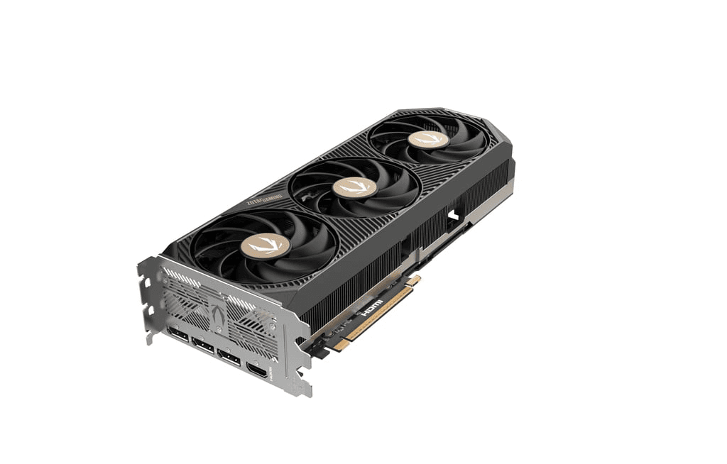 ZOTAC ZOTAC GAMING GeForce RTX 5080 SOLID CORE Graphic card, 16GB GDDR7, 256-bit 30 Gbps, 2617 MHz Engine Clock, NVIDIA Blackwell architecture and DLSS 4  | ZT-B50800D2-10P - product view 3 of 7